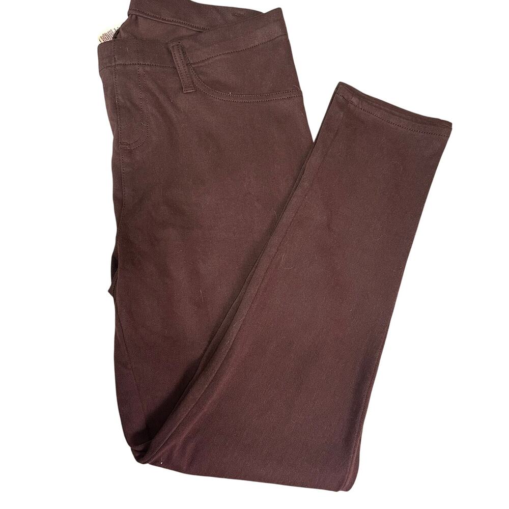 Bundle Women’s Size 16 Pants White Cargo Capris + Brown Straight Leg Pants - Picture 10 of 16